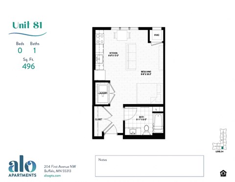 204 1st Avenue NW Studio-3 Beds Apartment, Affordable for Rent - Photo Gallery 12